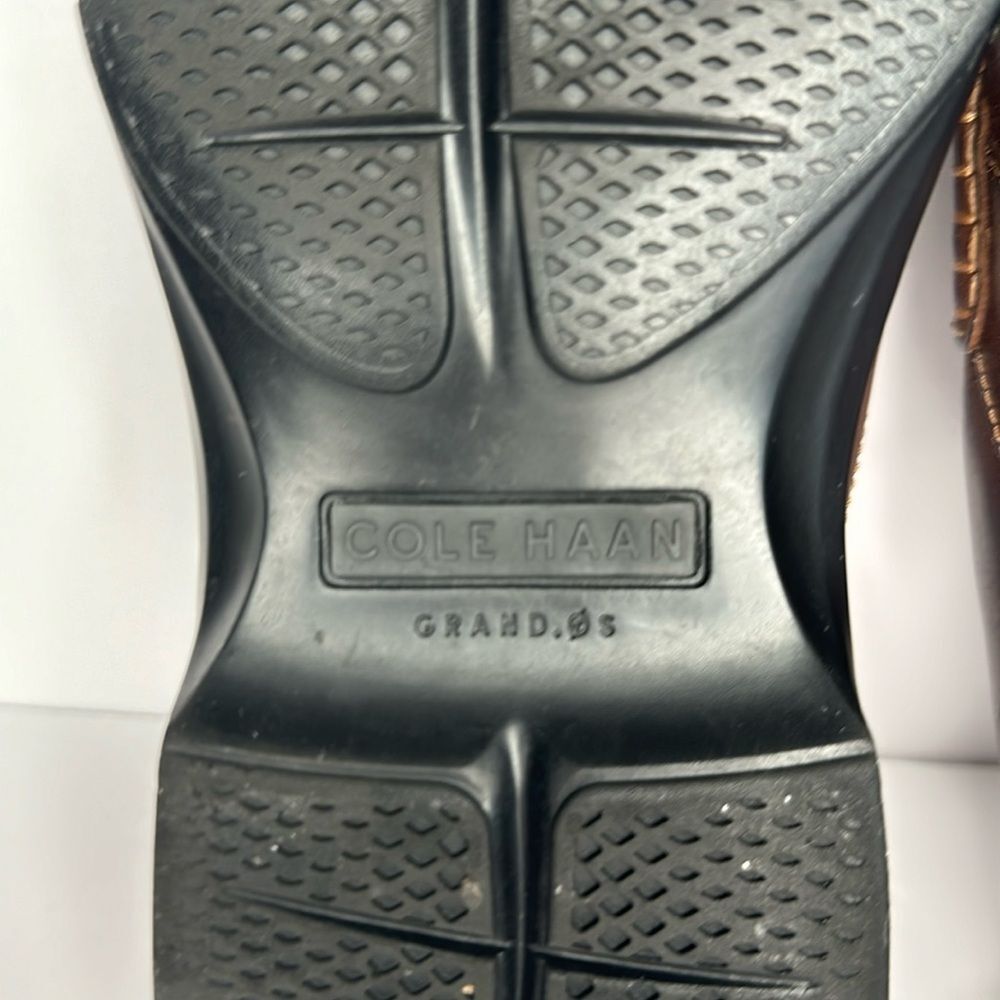 Cole Haan Grand OS Brown Leather Loafers Men 111.5 - Picture 6 of 7